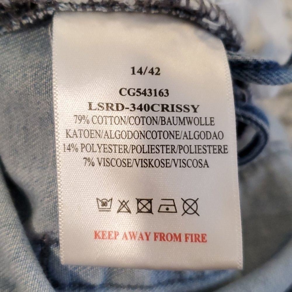Button down Brave soul London jean shorts - Picture 3 of 7